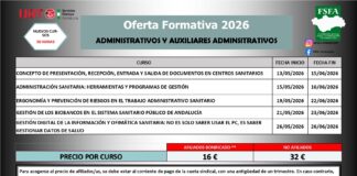 CURSOS PERSONAL DEL SAS. ADMINISTRATIVOS Y AUXILIARES