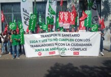 UGT se manifiesta por el transporte sanitario de Córdoba