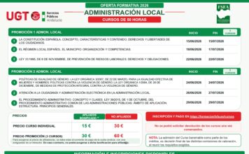 Nueva formación para la Administración Local