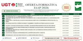 Formación IAAP 2º Cuatrimestre 2026