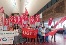 UGT Servicios Públicos se manifiesta por los Técnicos/as de Grado Medios y Superior