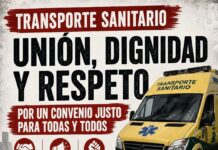 UGT exige mejoras en el nuevo Convenio del Transporte Sanitario