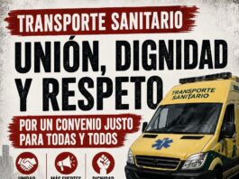 UGT exige mejoras en el nuevo Convenio del Transporte Sanitario