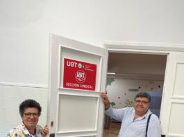 Punto de Información Sindical en el Hospital de Los Morales