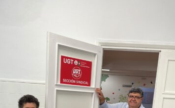 Punto de Información Sindical en el Hospital de Los Morales