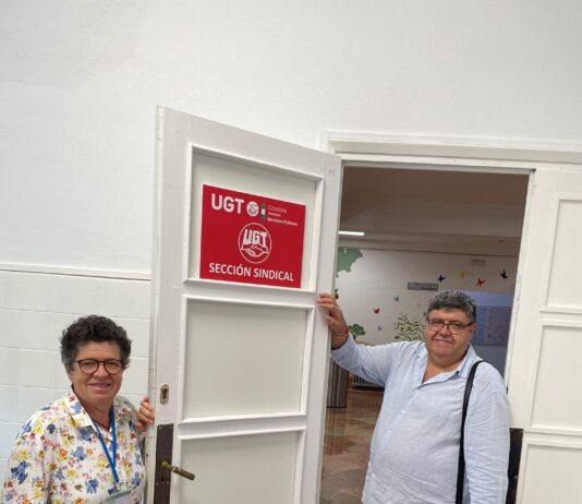 Punto de Información Sindical en el Hospital de Los Morales