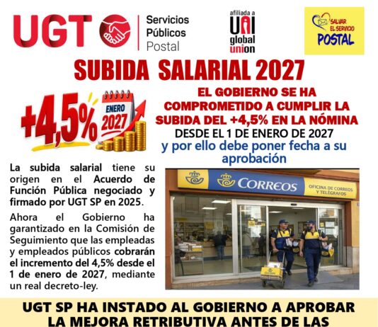 Información importante de Postal