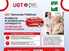 Nuevos cursos para la acreditación profesional Ayuda a Domicilio